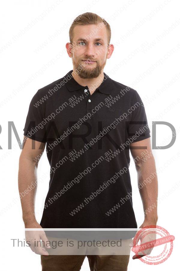 Mens Bamboo Polo TShirt -The Bedding Shop